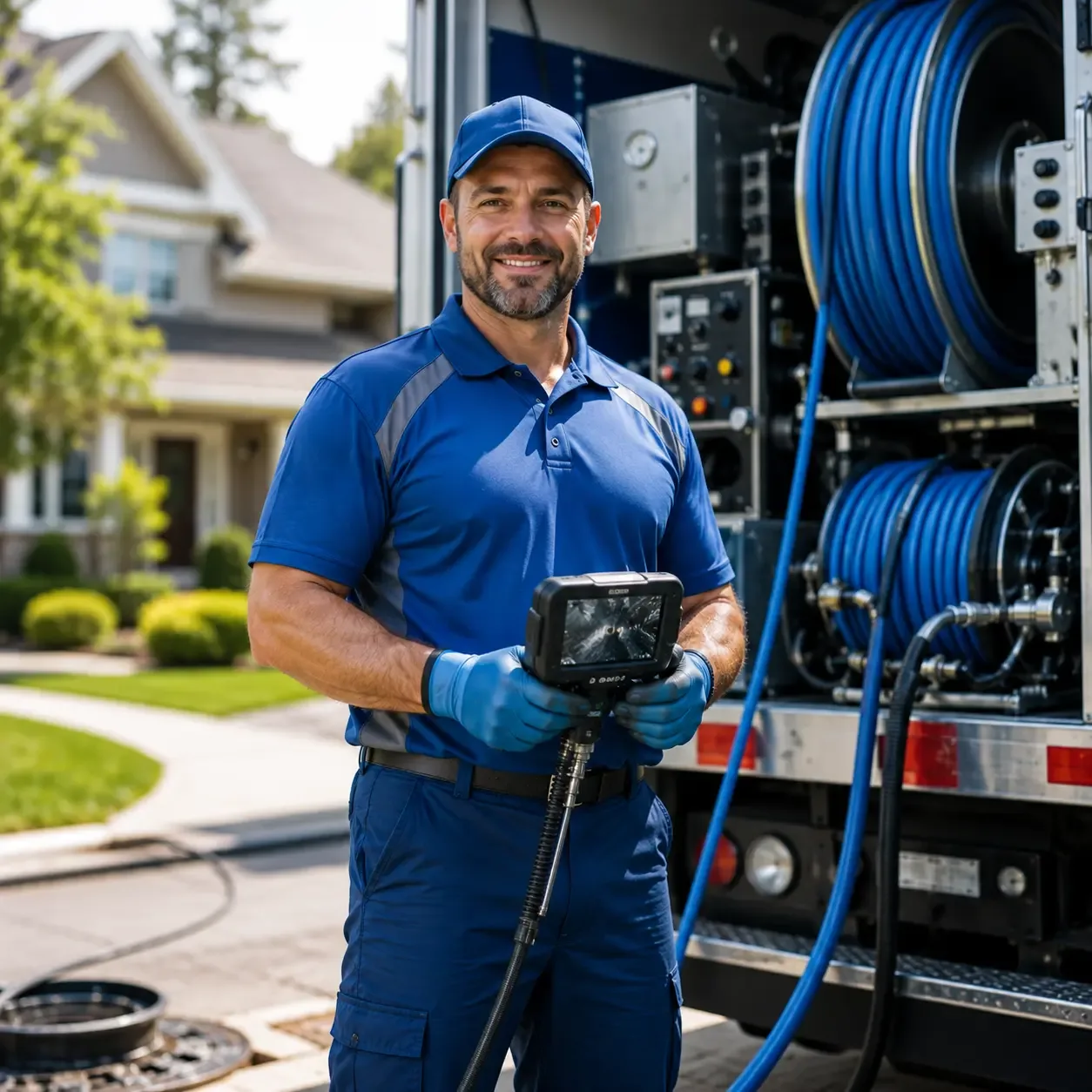 Local outdoor drain cleaning specialists in Delhi, IA